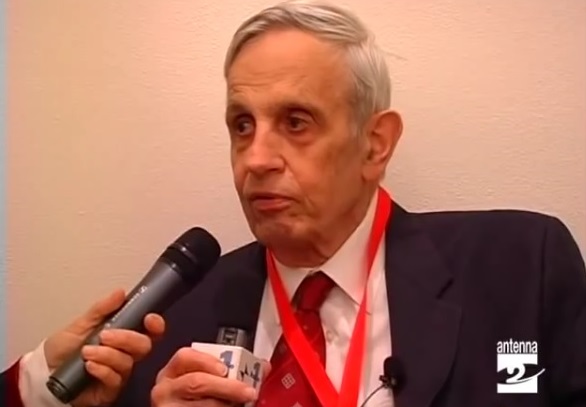 Il premio Nobel John Nash nel 2009