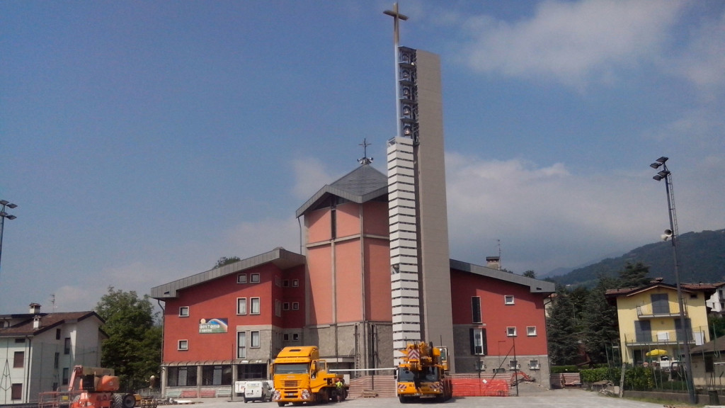 Fiorine di Clusone, il nuovo campanile