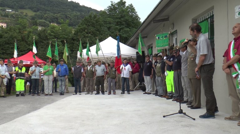 Sovere, inaugurazione della sede operativa del nucleo Ana di protezione civile