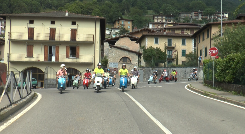 Ottava edizione del Vespa Rock ad Ardesio.