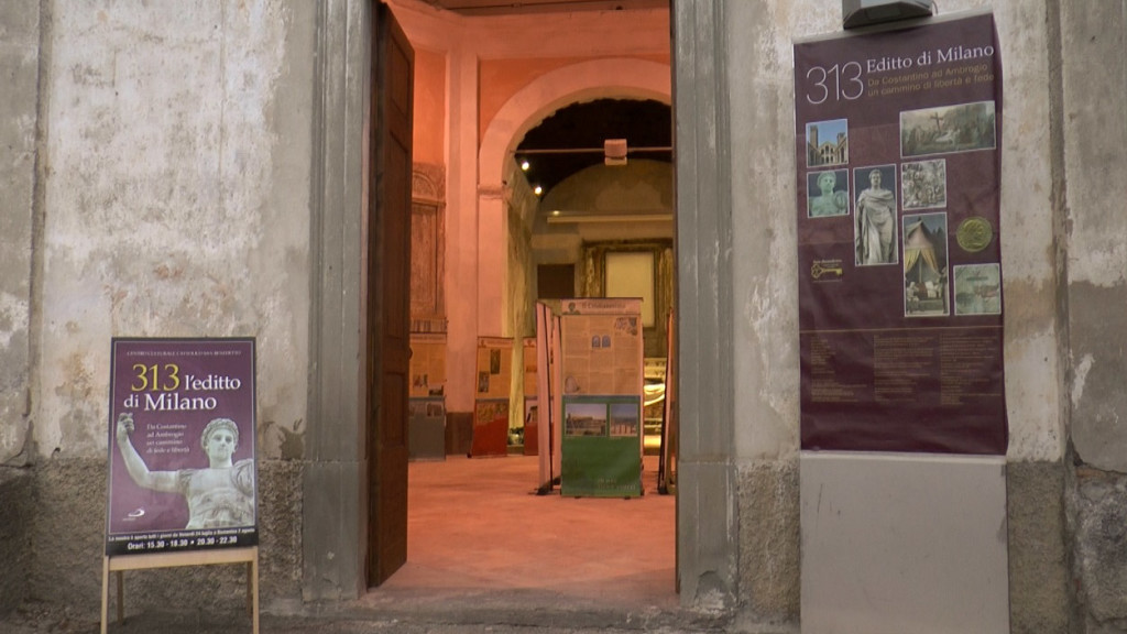 Cerete. Mostra sull'editto di Milano nell'ex chiesa di san Rocco