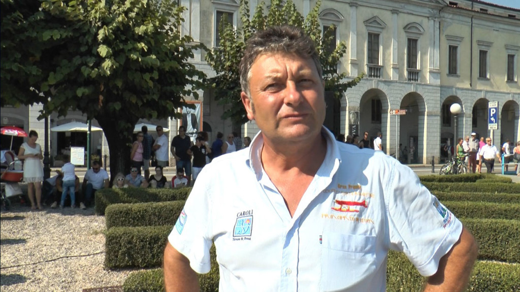 Graziano Mazzolari a Lovere dopo l'esibizione