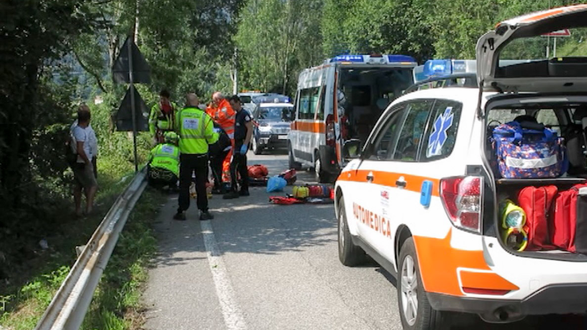 Incidente strada Senda