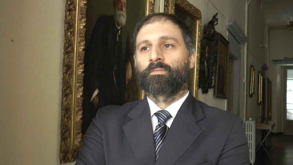 Lo storico Gabriele Medolago intervenuto al convegno