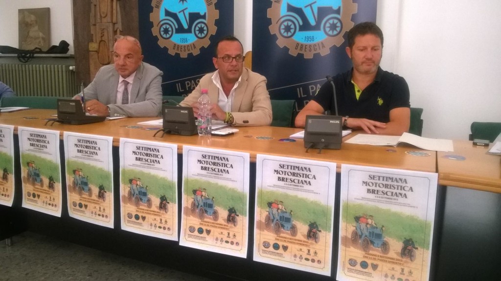 Conferenza stampa a Pisogne di presentazione della Settimana Bresciana