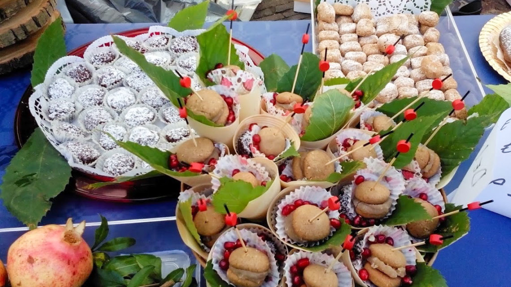 Dolci preparati con farina di castagne
