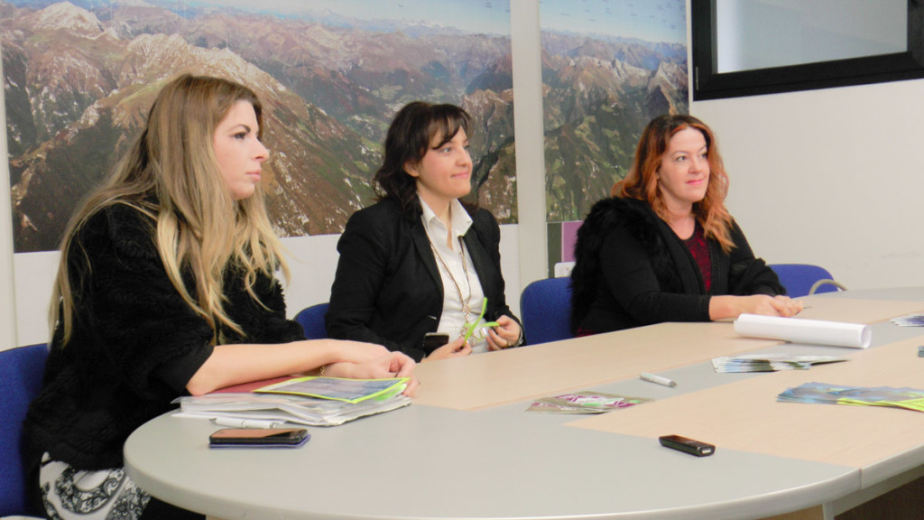 Un momento della conferenza stampa di presentazione