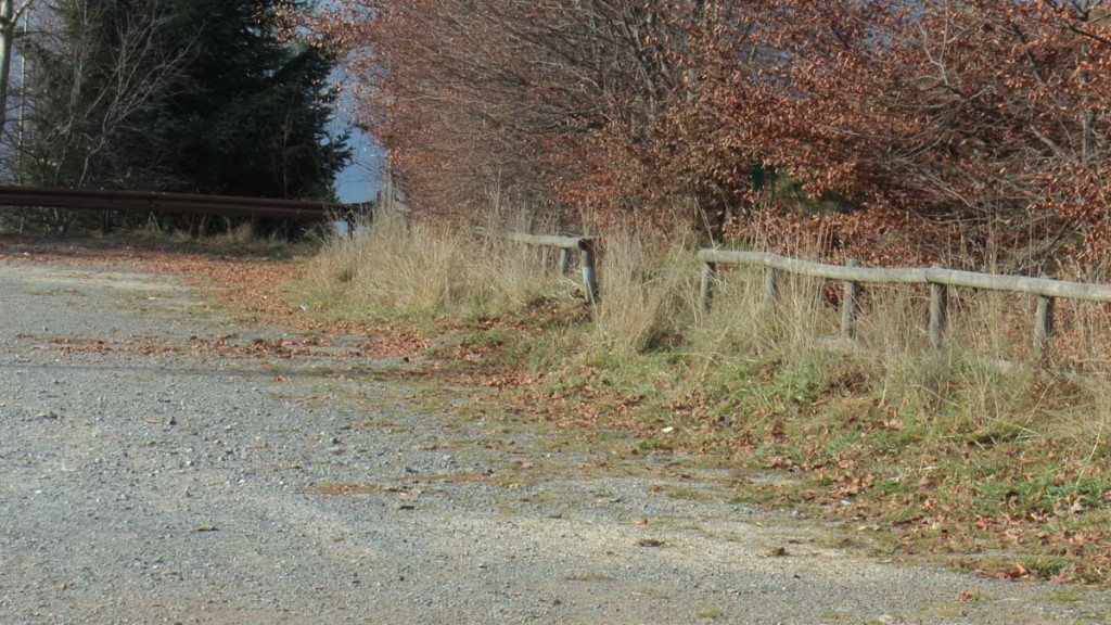 Uno dei parcheggi del "Gratta e sosta"