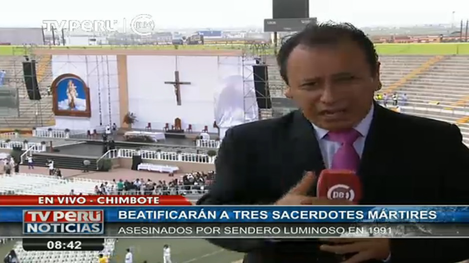 La diretta dallo stadio di Chimbote