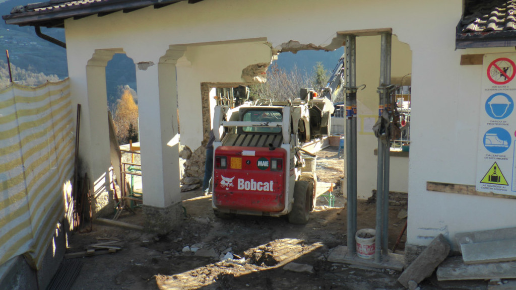 Lavori cimitero Novazza