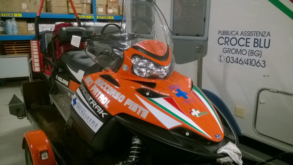La nuova motoslitta