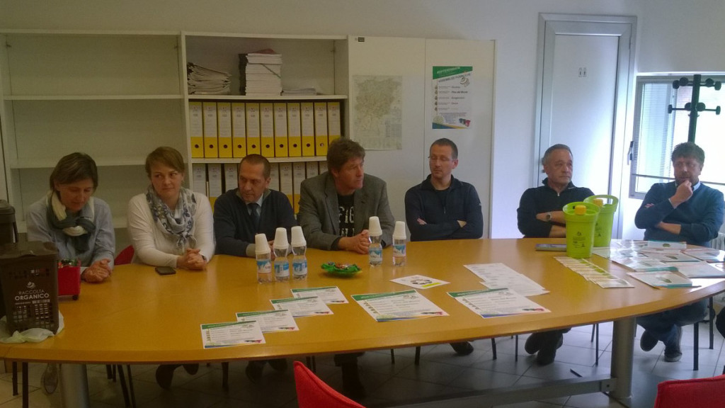 Gli amministratori alla presentazione del progetto