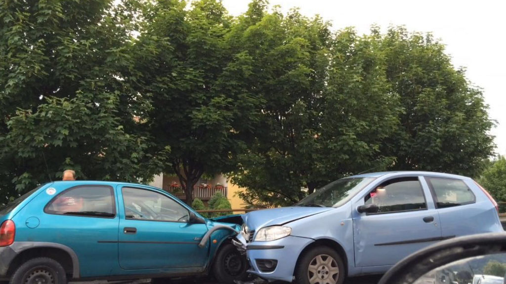 Incidente sulla provinciale in Val Seriana