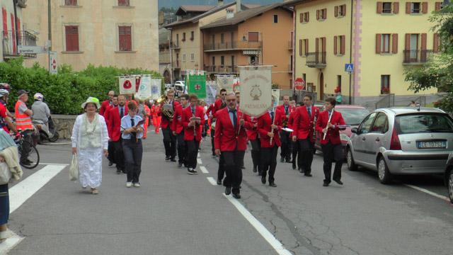 Il Corpo Musicale di Castione della Presolana al 35° del Cvp