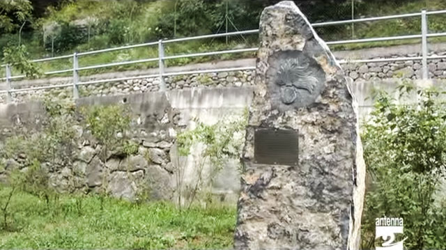 Il cippo che ricorda il Brigadiere Giovanni Bressan