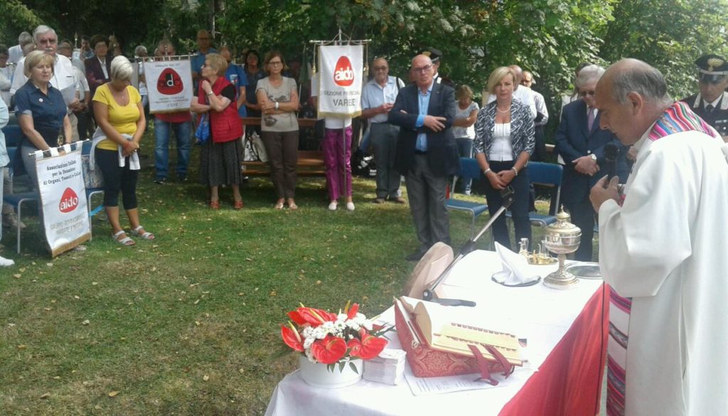 Santa Messa al tempio del donatore a Vilminore