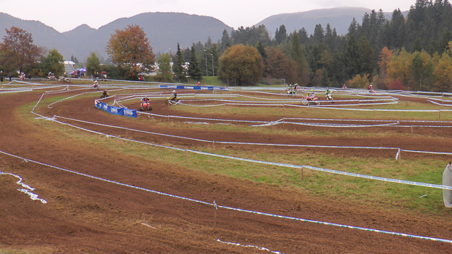 Il percorso allestito per l'open day