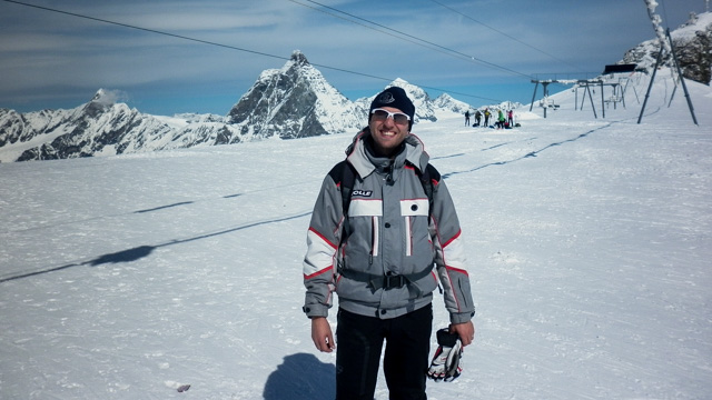 Matteo Lacavalla, Plateau Rosa 5 maggio 2013.