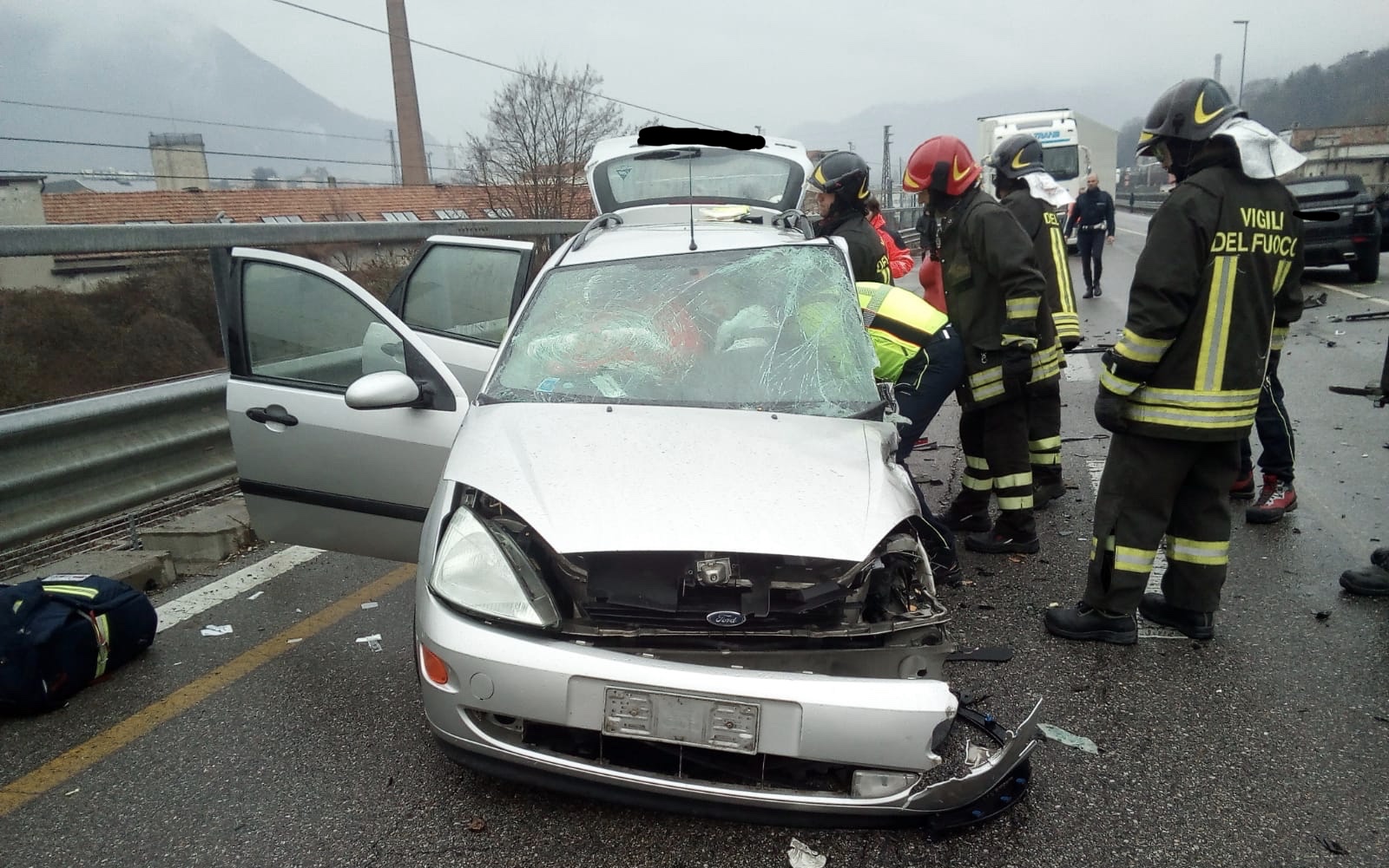Scontro tra due auto sulla provinciale della Valle Seriana MyValley