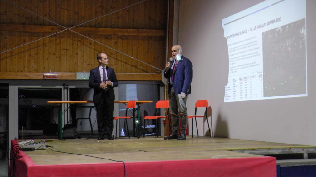 La presentazione del piano di investimenti per il comprensorio di Colere