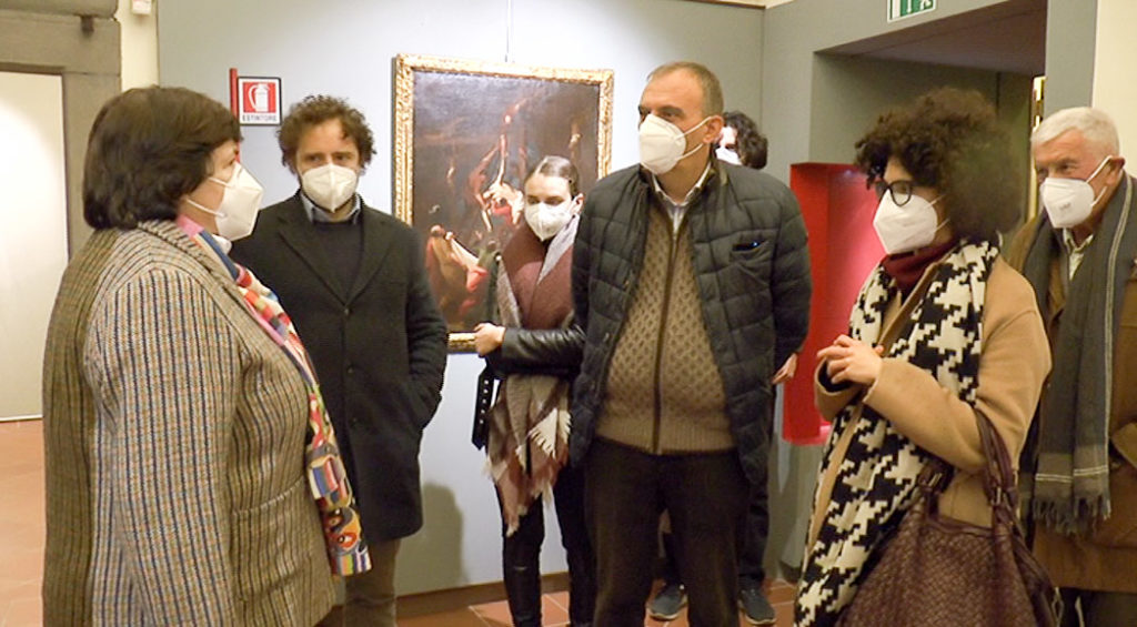 Museo Arte e Tempo di Clusone, visita Maria Cristina Rodeschini. Mostra pittore Giovanni Trussardi Volpi.