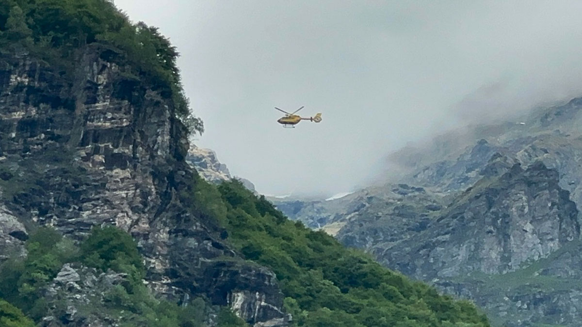 Cadute in montagna, elisoccorso in Val Camonica e a Valbondione ...